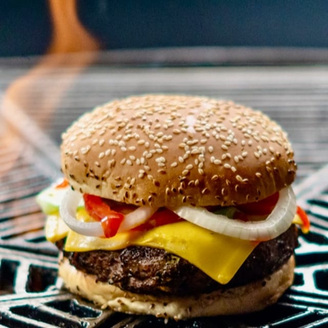 Little Beast Cheeseburger.