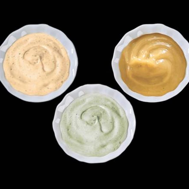 Add All 3 Homemade Dips.